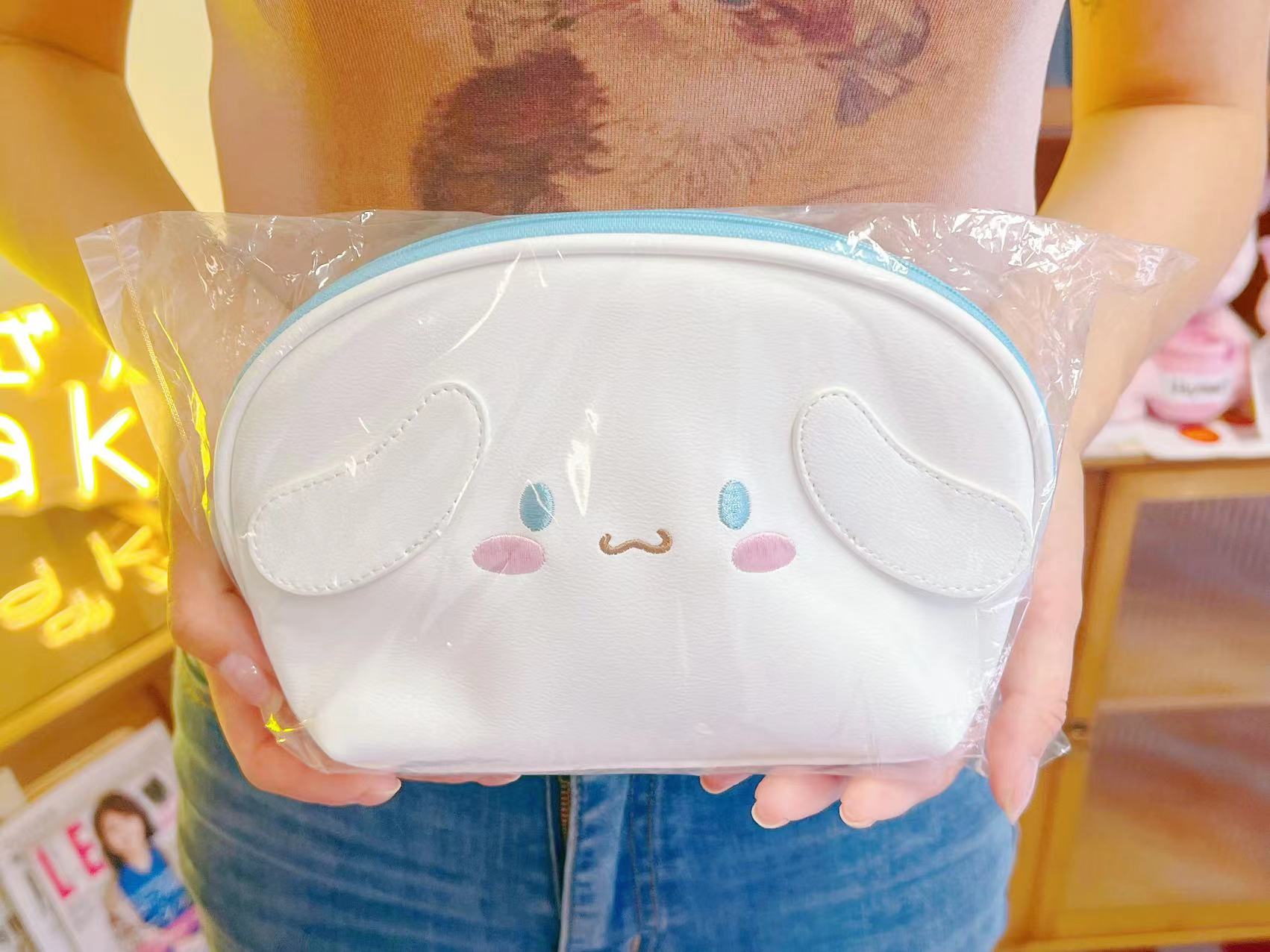 日本 SANRIO 三丽鸥  玉桂狗化妆包