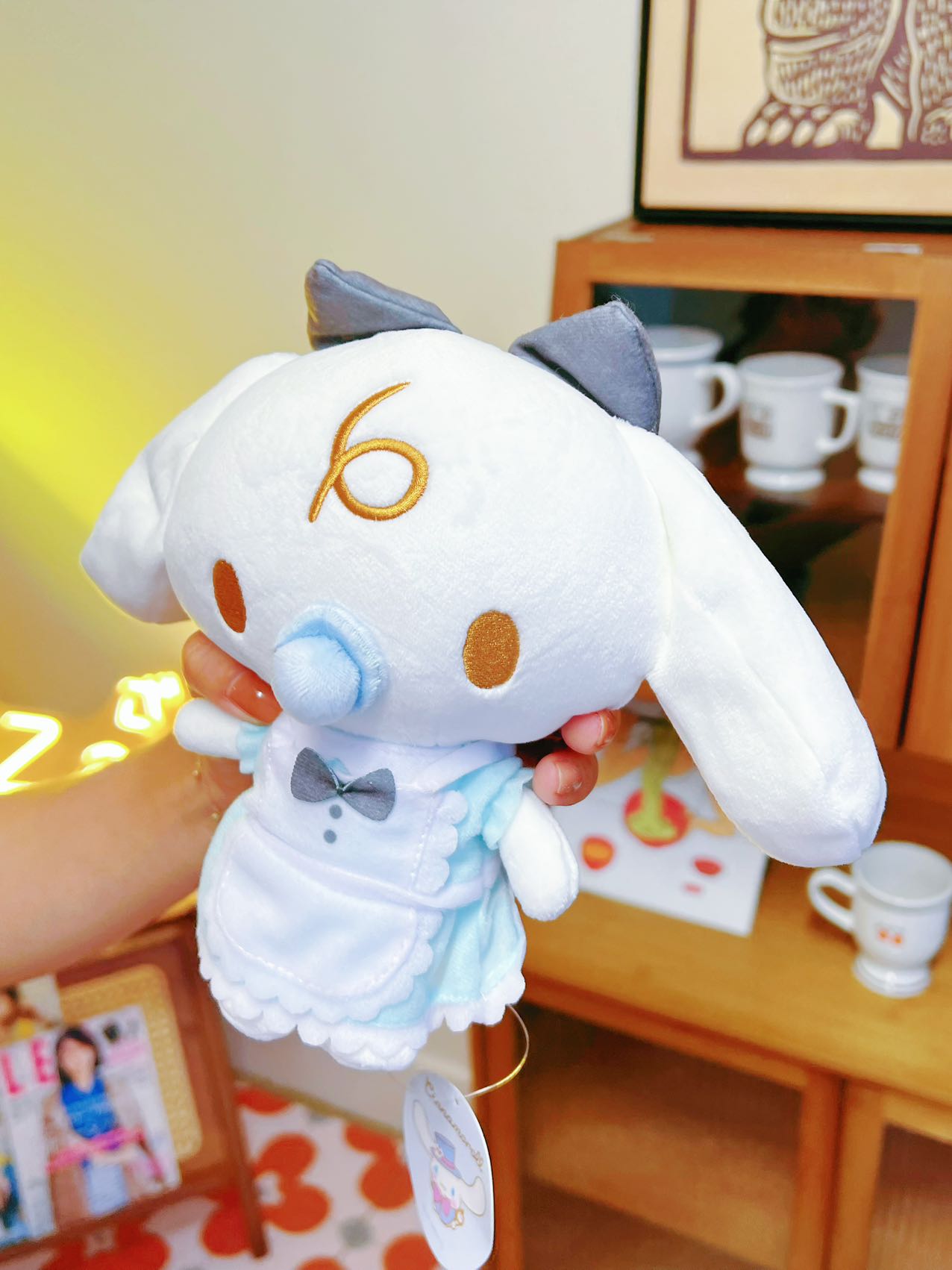 日本 SANRIO 三丽鸥 爱丽丝系列 毛绒S公仔 /毛绒挂件