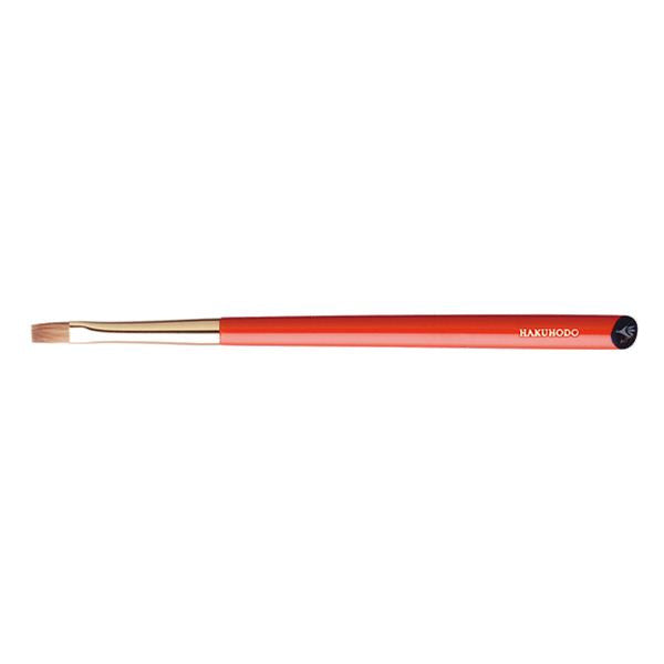 白凤堂 Hakuhodo 【S176,貂毛:有弹性,好上色】扁平头口红刷/遮瑕刷