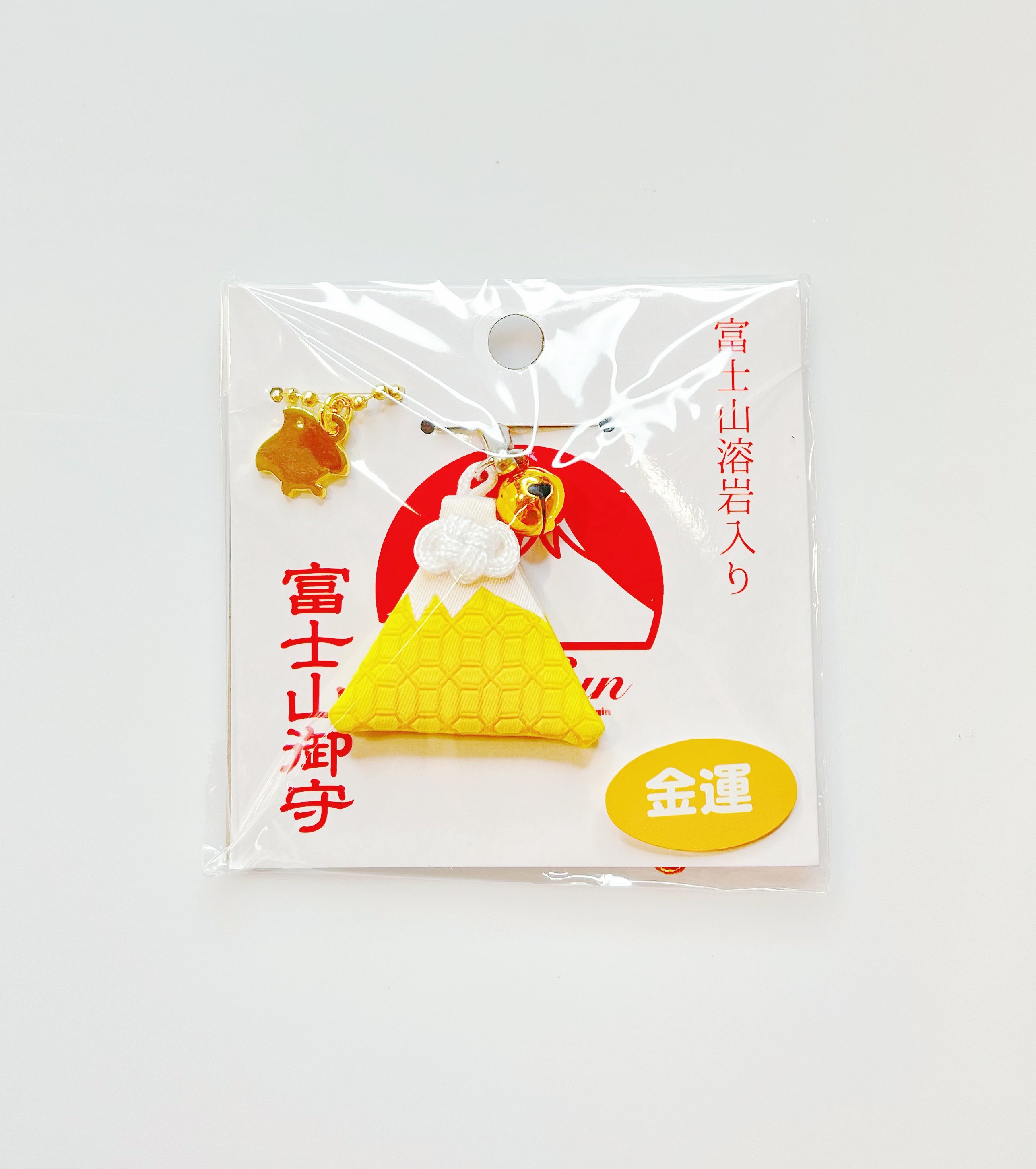 富士山御守  金运/开运（富士山熔岩石入）