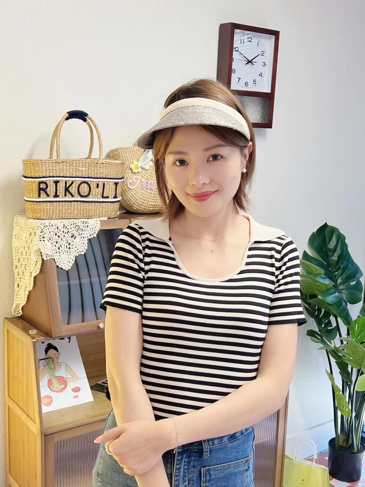 日本 HELEN KAMINSKI新款UPF50+防晒帽空顶草帽