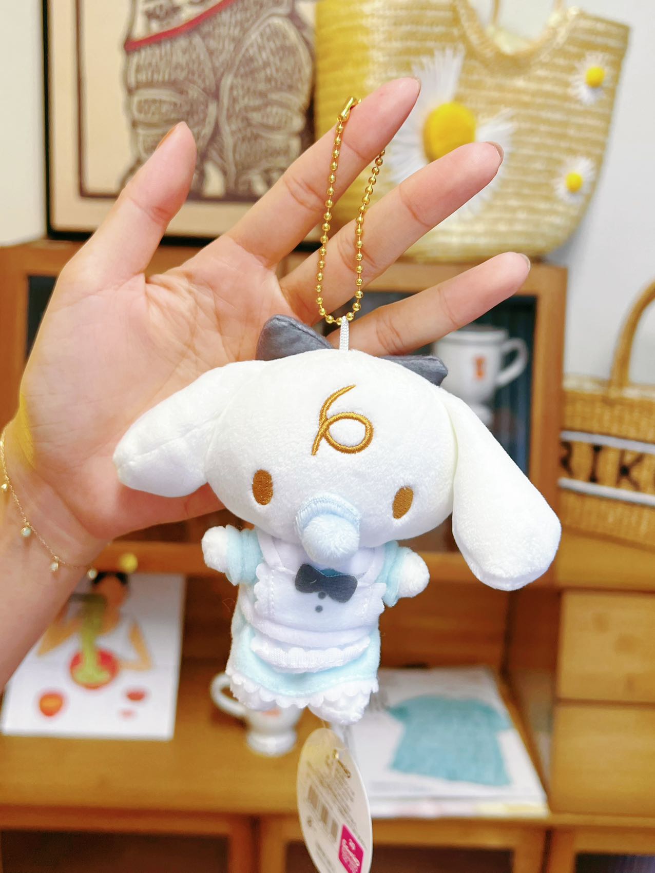 日本 SANRIO 三丽鸥 爱丽丝系列 毛绒S公仔 /毛绒挂件
