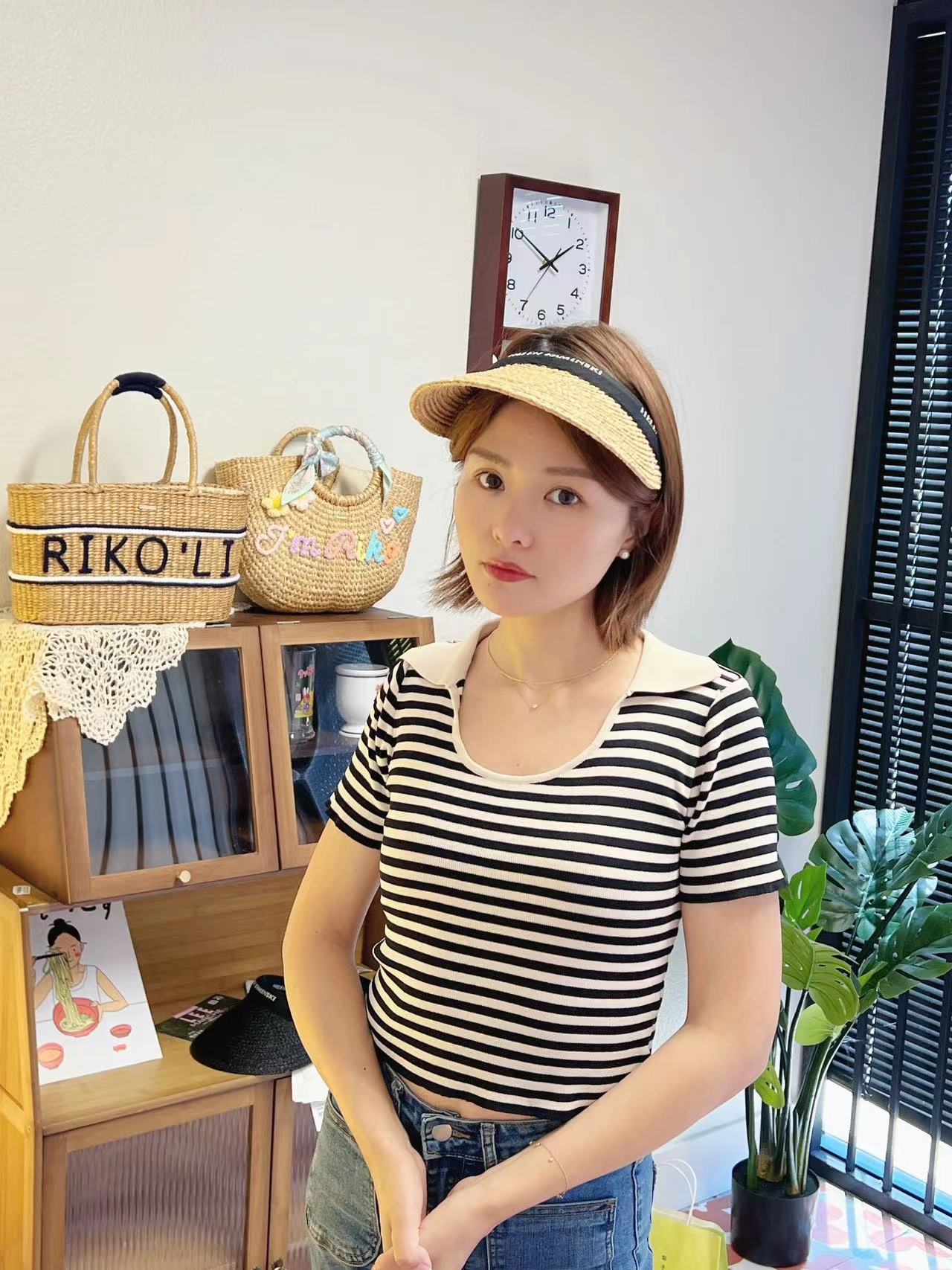日本 HELEN KAMINSKI新款UPF50+防晒帽空顶草帽