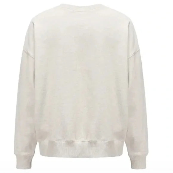 韩国Mardi Mercredi 灰色黑小雏菊 卫衣 均码 胸围130cm