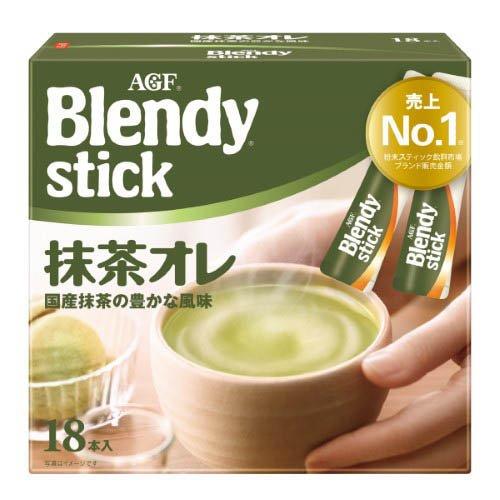 日本AGF Blendy Stick即溶抹茶欧蕾 9.7g X18支 （保质期2026.07）
