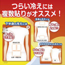 日本桐灰 Kiribai x 小林制药 可贴式暖宝宝 10枚入 大号 (约13cmX9.5cm) 10小时发热