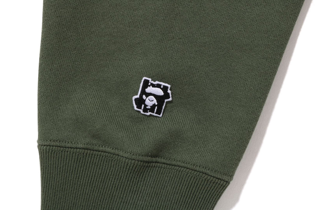 BAPE X UNDFTD 迷彩宽松拉链连帽衫 M码
