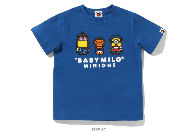 BAPE X MINIONS 02 TEE BABY MILO®︎小黄人联名 儿童款T恤