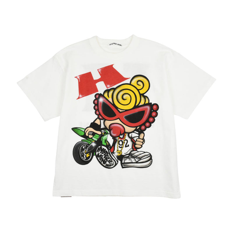 日本黑超 Hysteric Mini 儿童T恤 AIR BRUSH2半袖Tシャツ 140cm