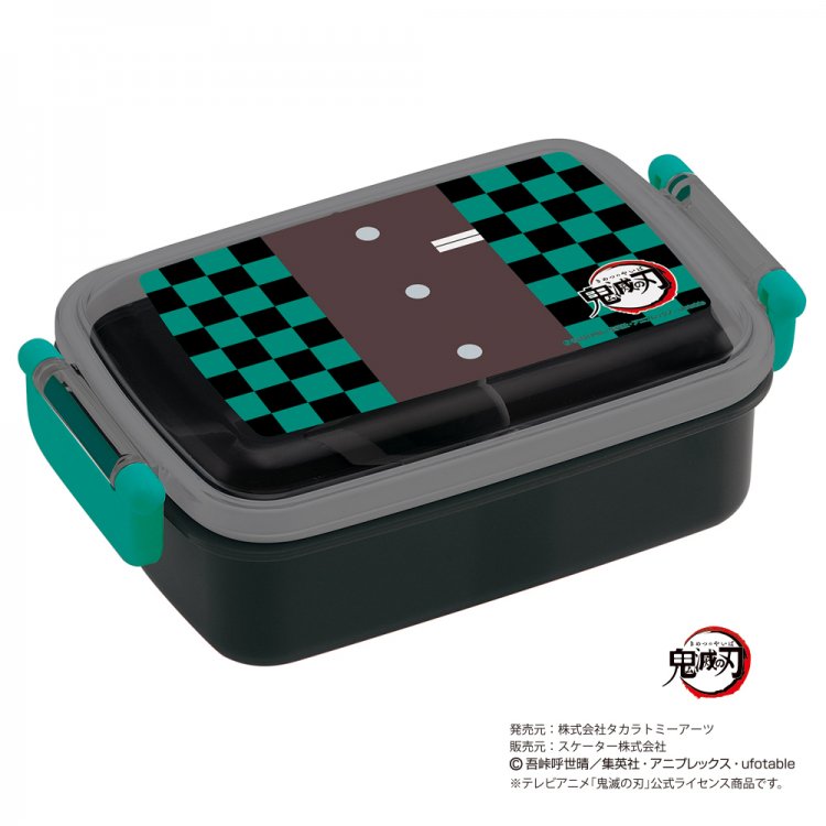 日本skater鬼滅の刃便当盒約 容量：450ml （横170×竖105×高60mm ）