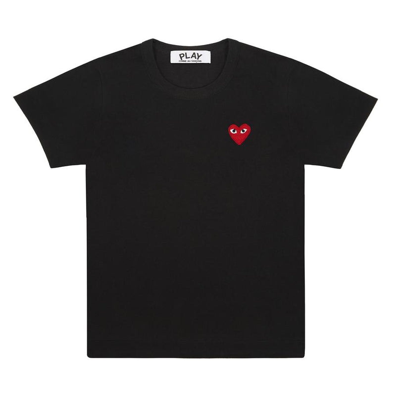 【PLAY 男士】PLAY COMME des GARÇONS T-Shirt (Black) / PLAY T恤 基础款黑色红心