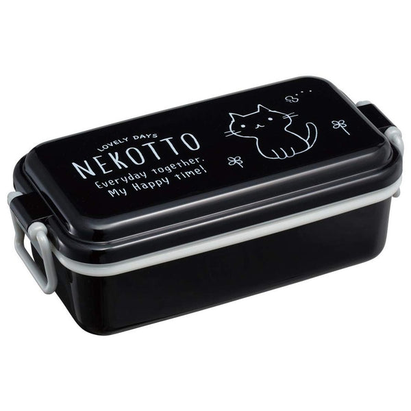日本 Skater Nekotto珐琅风格便当盒 饭盒 520ml