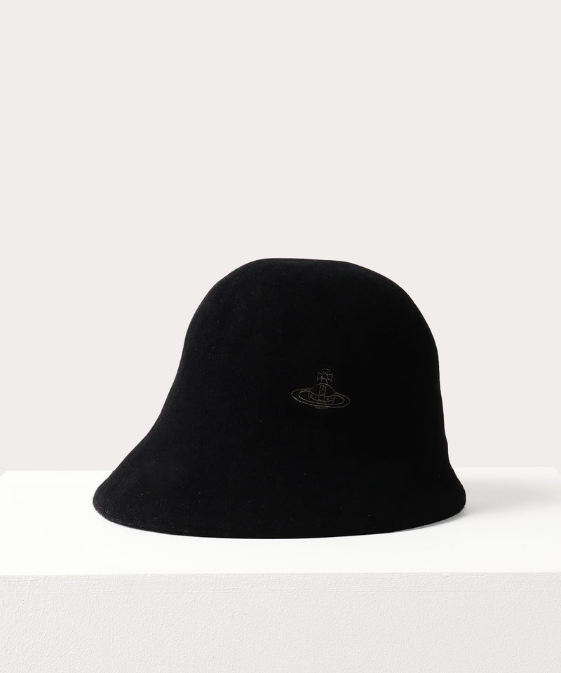 日本Vivienne Westwood西太后土星logo 100%纯羊毛渔夫帽（5色选） 头围：55.5-57cm
