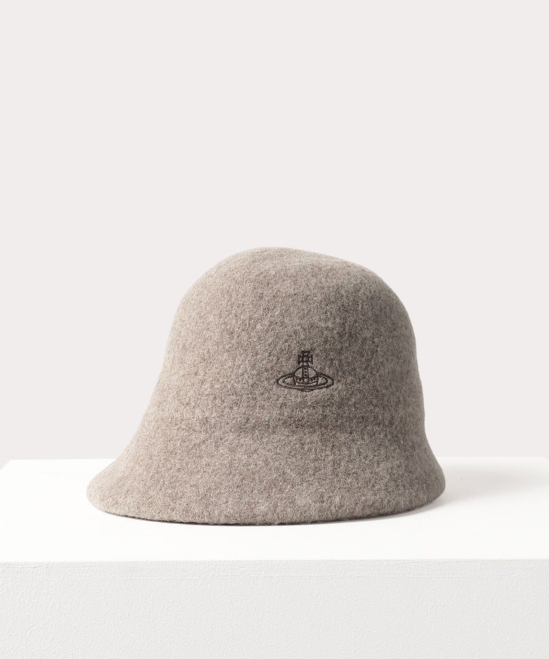 日本Vivienne Westwood西太后土星logo 100%纯羊毛渔夫帽（5色选）