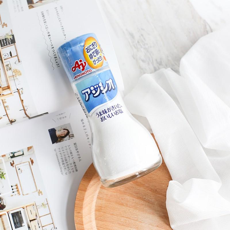 日本AJINOMOTO味之素 家用 食用盐婴儿盐食盐鲜味辅食调味料宝宝盐 110g
