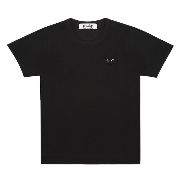 【PLAY 男士】PLAY COMME des GARÇONS T-Shirt (Black) / PLAY T恤黑色黑心  （尺码偏小，洗后也会缩水尽量买大哦）