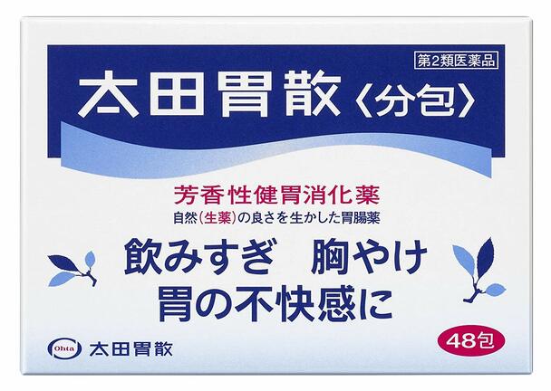 日本OHTA'S ISAN太田胃散 整肠药 健胃消食 大盒装 48包 （2028.04）