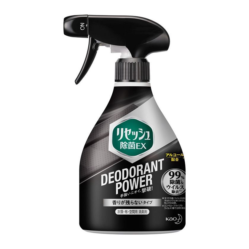 日本 Kao花王 Deodorant Power 加强版消臭除菌EX喷雾 鞋子/宠物/等等 360ml 无香