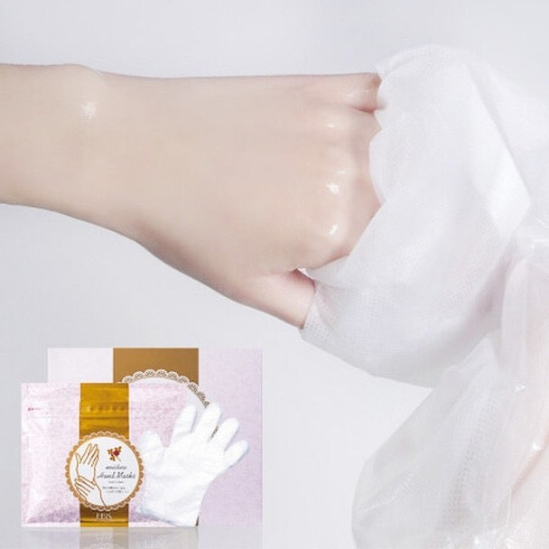 日本EBIS 无添加补水保湿美白手膜 36枚入 湿淡化细纹手部护理保养 手部护理第1位授奖