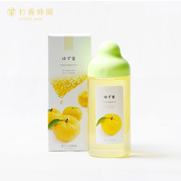 日本SUGI BEE GARDEN杉养蜂园 果汁蜂蜜水果冲饮 柚子味 500g（保质期2024.10.22）