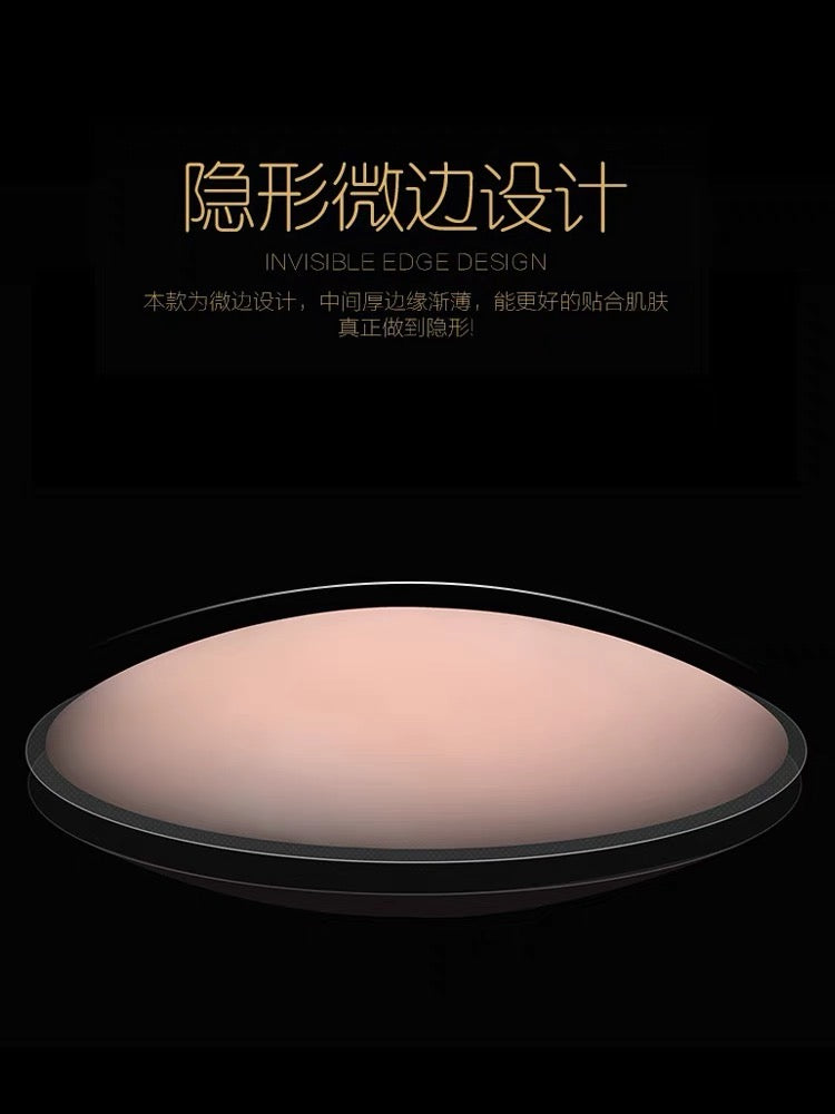 【Riko‘s Fashion accessories】硅胶制乳贴 隐形胸贴 一对装 圆形