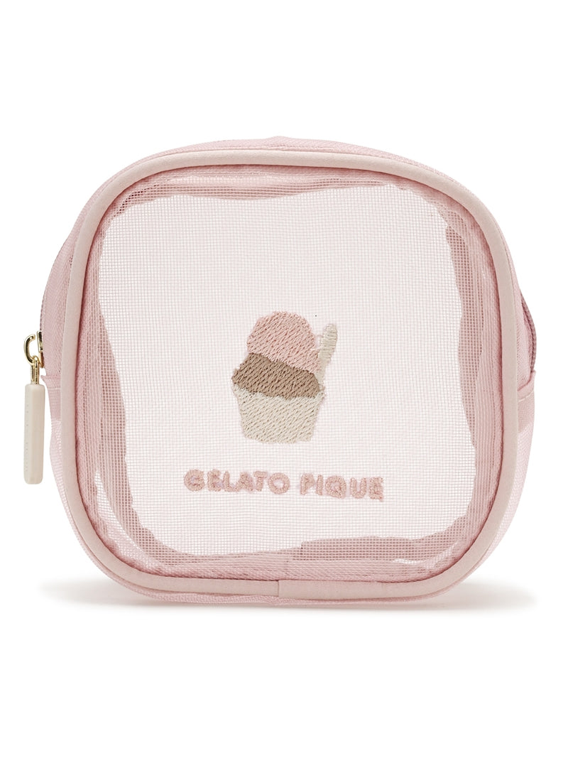 Gelato pique收纳包/化妆包/杂物包 粉色