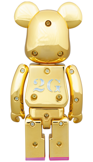 BE@RBRICK 积木熊 200%超合金 x Hajime Sorayama空山基 BEARBRICK