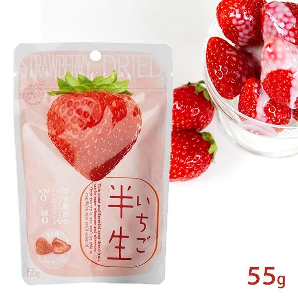 日本DOSHISHA 半生水果干 草莓 55g（2024.06.21）