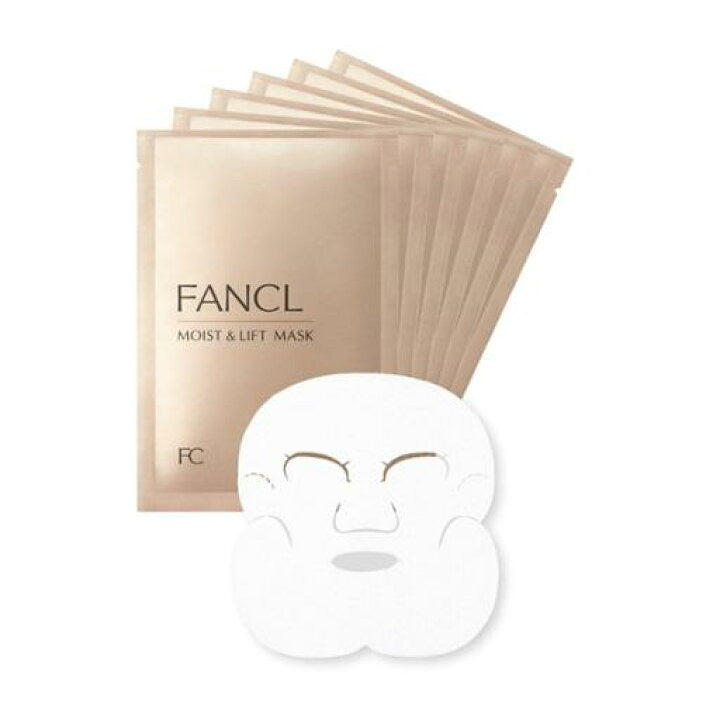 日本 Fancl 无添加深层保湿滋润弹力修护精华面膜 胶原蛋白紧致面膜 6片入
