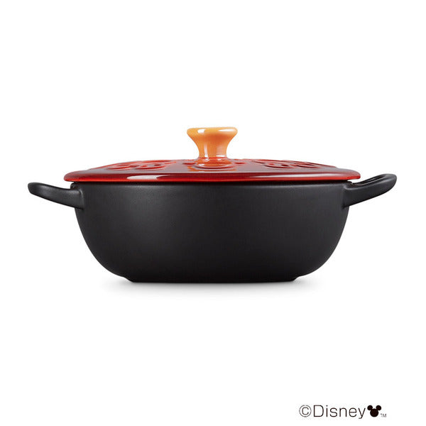 Le Creuset x 迪斯尼米奇系列联名款铸铁锅 12cm 米奇烤罐