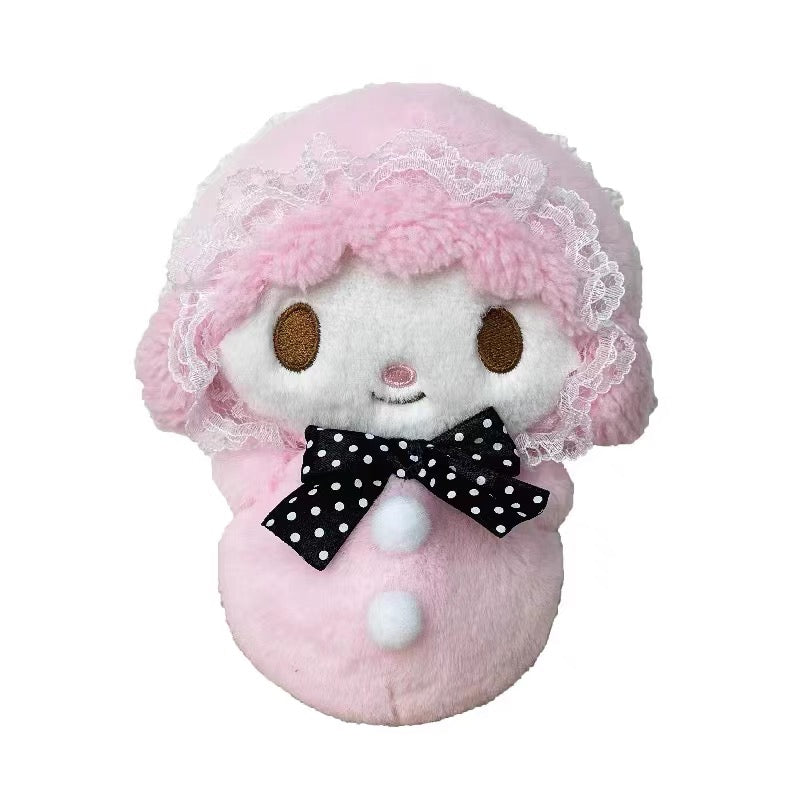 日本 SANRIO 三丽鸥 9月 nakajima 限定 库洛米美乐蒂小羊公仔套组
