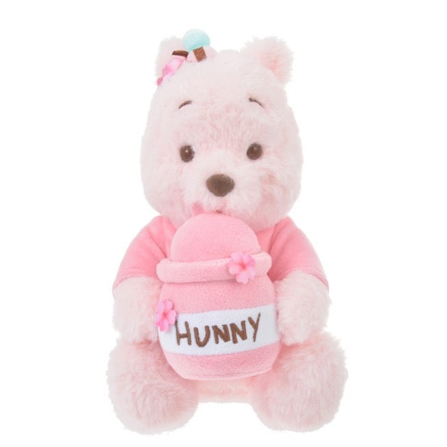Tokyo Disney 东京迪斯尼 pooh 噗噗 公仔 S码 樱花SAKURA