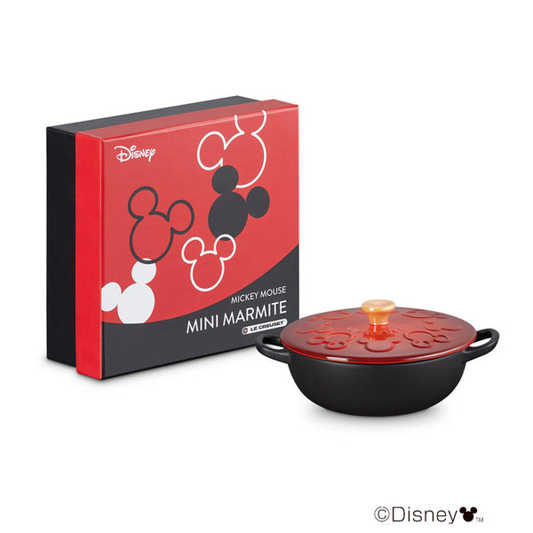 Le Creuset x 迪斯尼米奇系列联名款铸铁锅 12cm 米奇烤罐