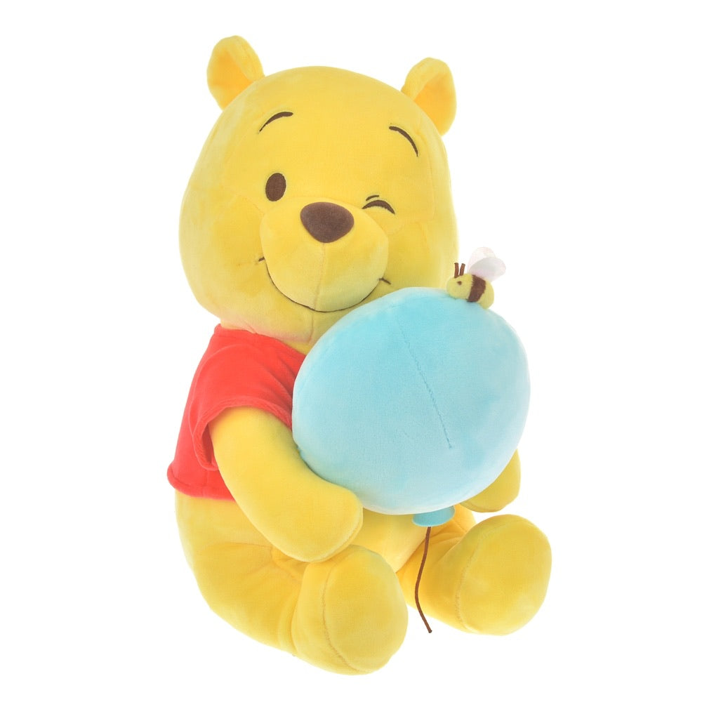 Tokyo Disney 东京迪斯尼 蜜蜂系列 M号维尼气球噗噗公仔 32.5cmX17cmX22cm