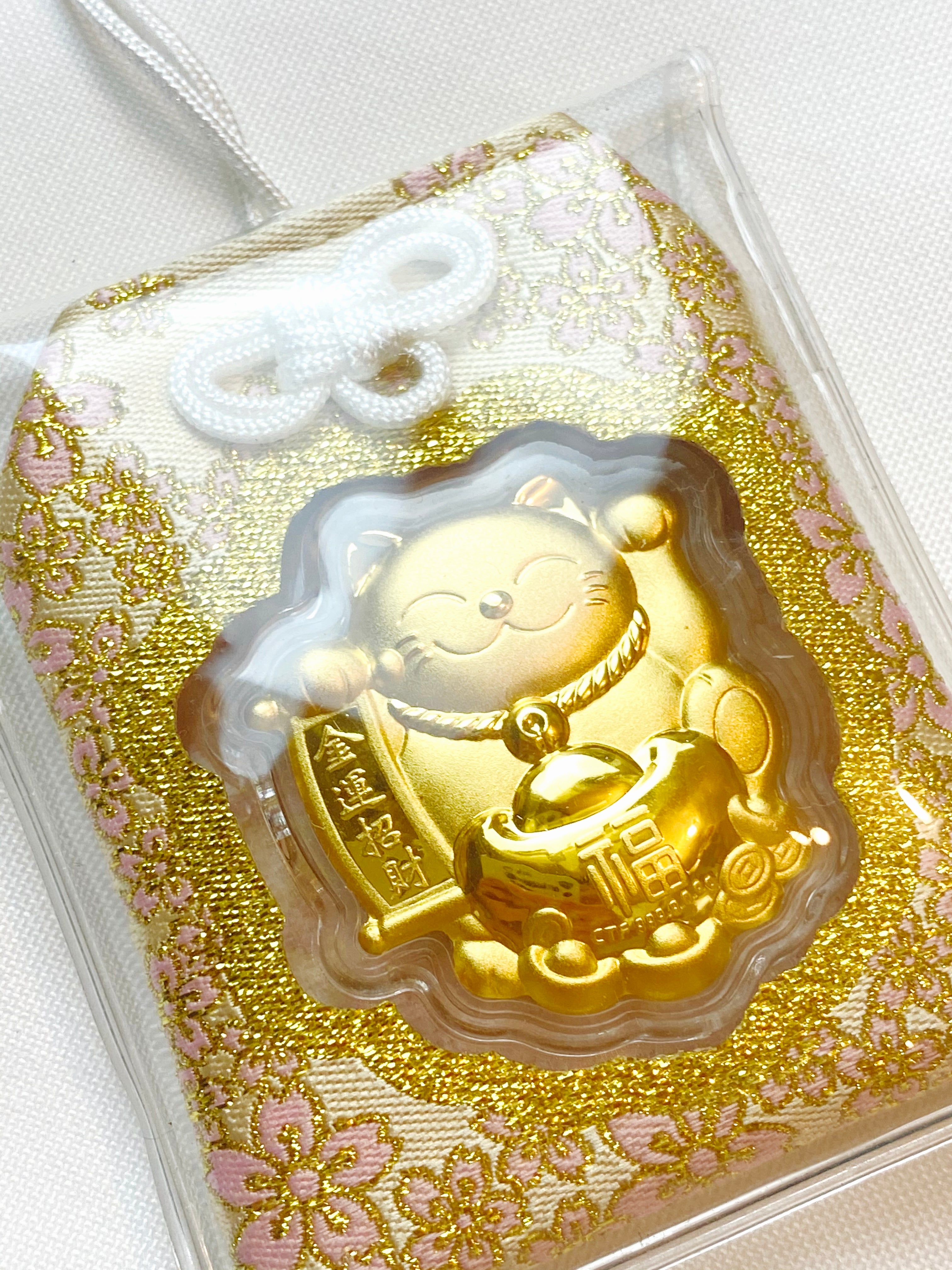 日本周大福限定999足金 心愿御守 g重0.27g