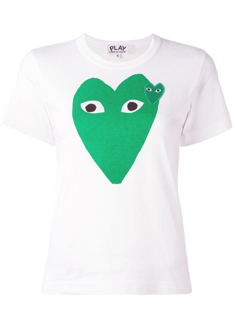 【PLAY 女士】PLAY COMME des GARÇONS T-Shirt (Green) / PLAY 绿色大心 T恤