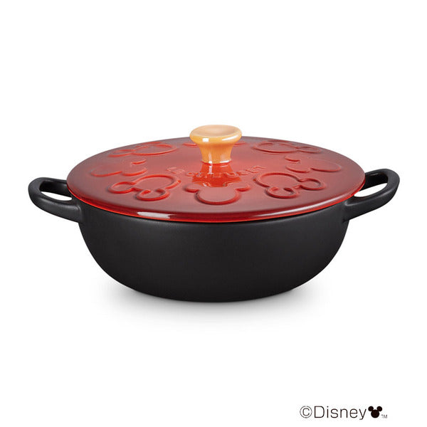 Le Creuset x 迪斯尼米奇系列联名款铸铁锅 12cm 米奇烤罐