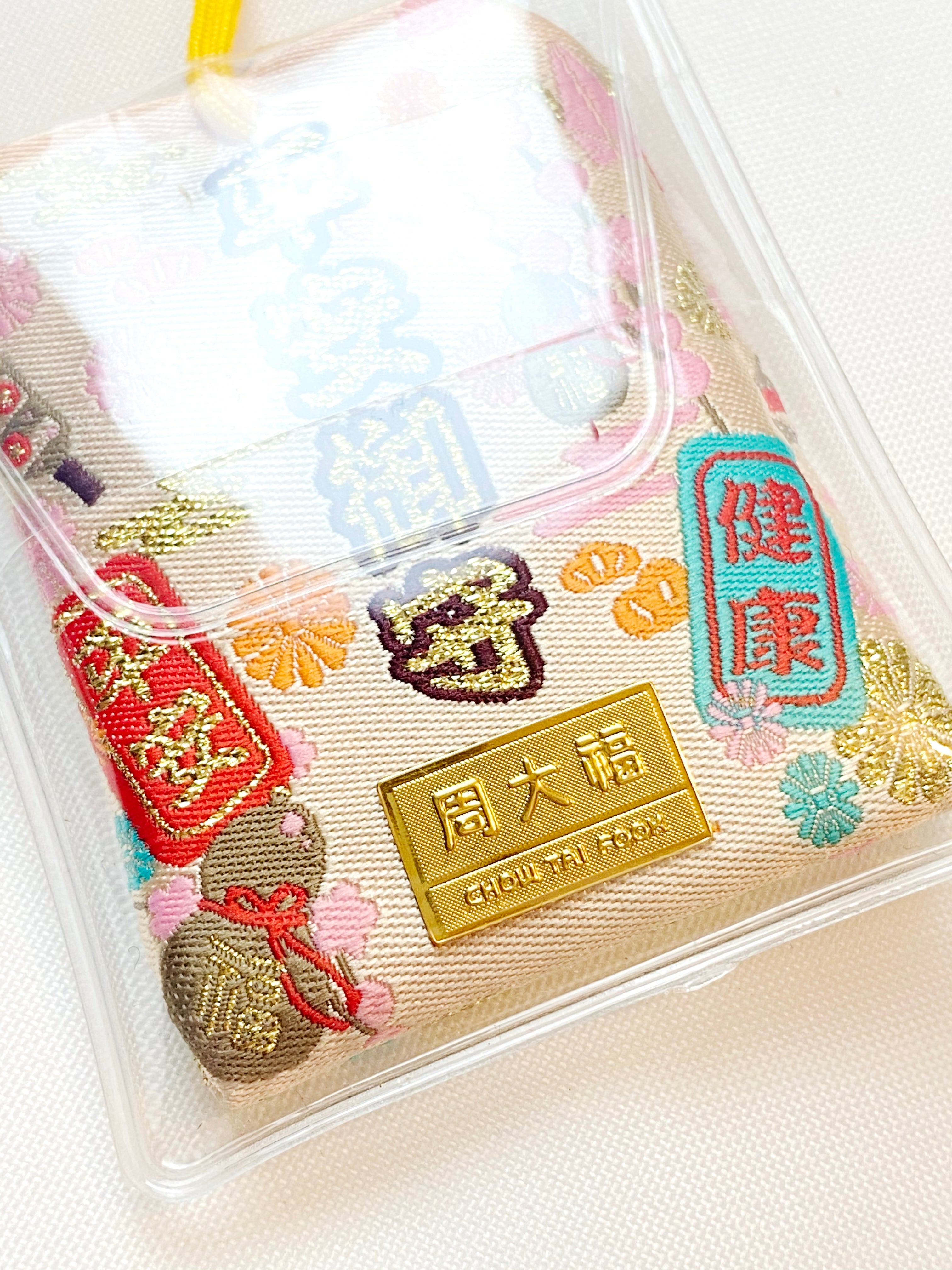 中国周大福限定chow tai fook 999足金24K うさぎ キーホルダー