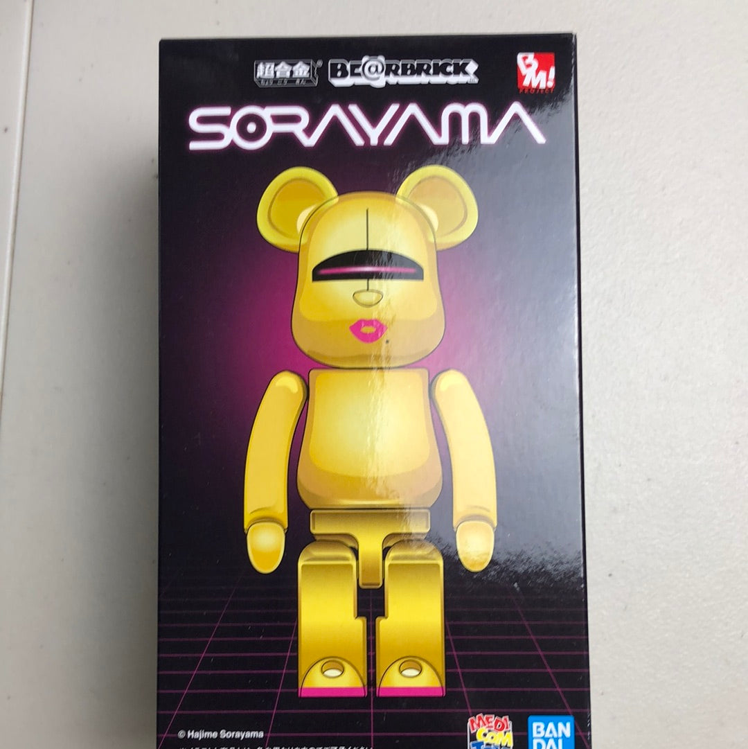 BE@RBRICK 积木熊 200%超合金 x Hajime Sorayama空山基 BEARBRICK