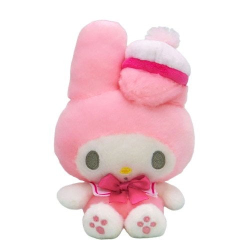日本 SANRIO 三丽鸥 粉色蝴蝶结解压玩偶公仔 约H14.5cmxW12cmx9cm
