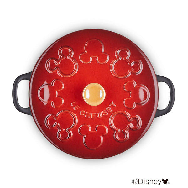 Le Creuset x 迪斯尼米奇系列联名款铸铁锅 12cm 米奇烤罐