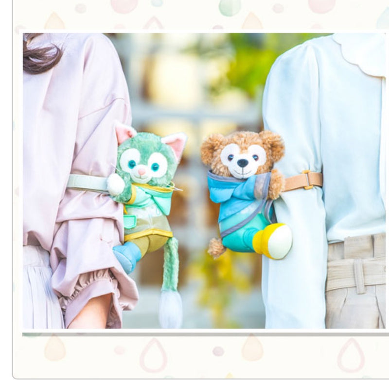 Tokyo Disney 东京迪斯尼 雨衣系列 窗帘扣 达菲&托尼 高约19CM