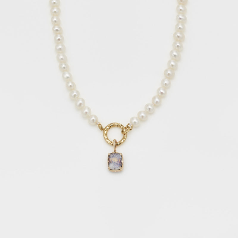 日本 agete 淡水珍珠项链5.5-6mm（ひんばん 10211116010）
