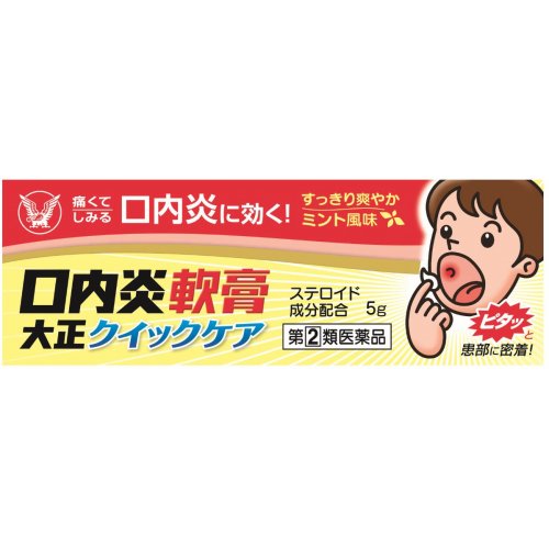 日本TAISHO大正制药 口内炎症 口腔溃疡 软膏加强版 5g （2025.05）