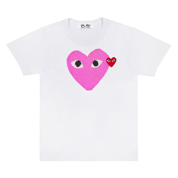 【PLAY 女士】PLAY COMME des GARÇONS T-Shirt (Pink) / PLAY 粉色大红心 T恤